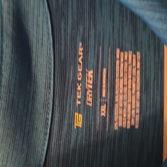 TEK GEAR BRAND MEN'S BIG AND TALL BLUE SHORT SLEEVES POLO SIZE XXL - Picture 3 of 14